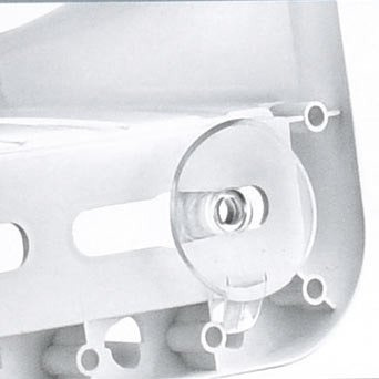 Raft baie 3 nivele Caddy, Alb, 62x12x27 cm, Wenko