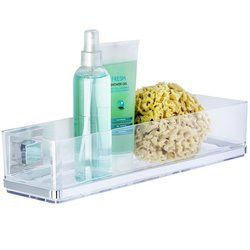 Raft de baie dreptunghiular QUADRO, Vacuum-Loc, pentru duș, WENKO