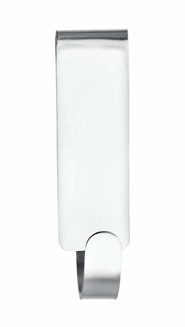 Cârlig pentru prosop VIESTE, suport dublu pentru montare pe ușa dușului - WENKO