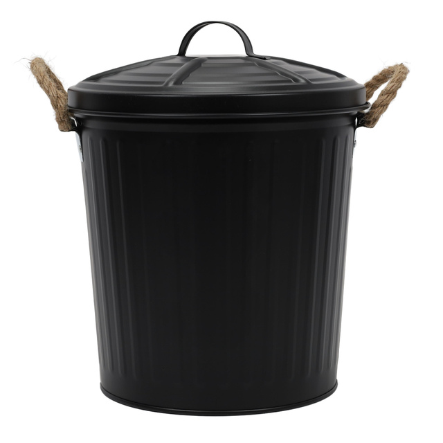 Coș de gunoi GARA, Negru, 6 L, WENKO