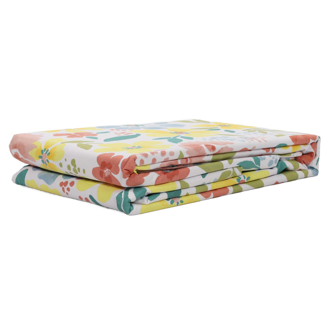 Set lenjerie de pat din bumbac, FLORE, 240 x 220 cm