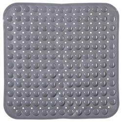 Covoraș antiderapant pentru cădiță de duș, 54 x 54 cm, gri