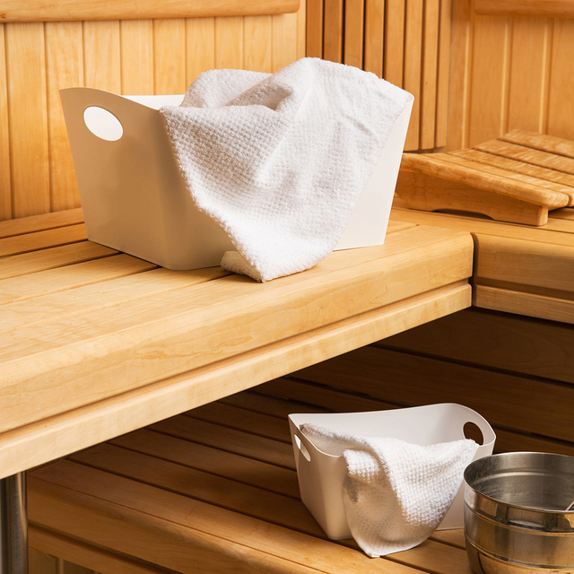 Cos de rufe baie BOXXX, 15 L, KOZIOL