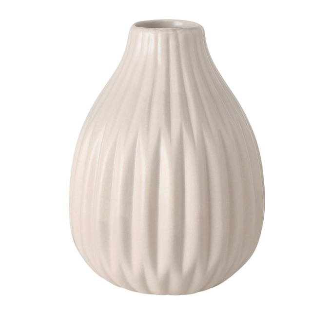 Vaza cu dungi, ESKO, bej