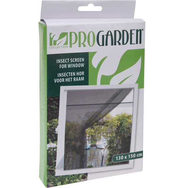 Plasă de fereastră împotriva insectelor, plasă de țânțari, 130 x 150 cm, Progarden