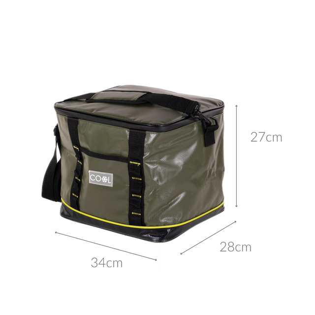 Geanta termica pentru cumparaturi, impermeabila, 34 x 28 x 27 cm