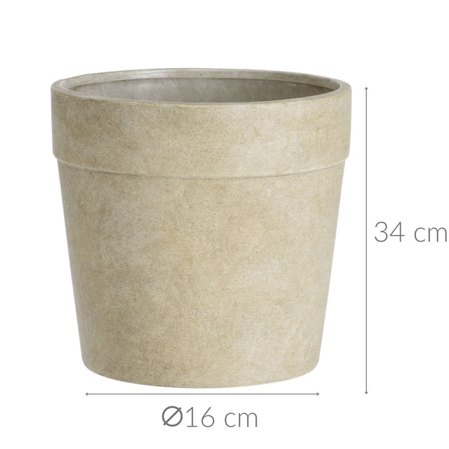 Ghiveci din ceramică TERA, Ø 16 cm