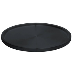 Organizer pentru bucătărie, LAZY SUSAN, metalic, Ø 26,5 cm, WENKO, negru