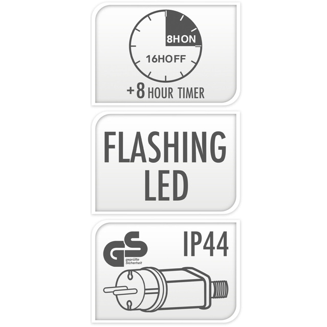 Decorațiune de Crăciun LED, om de zăpadă, 68 x 61 cm