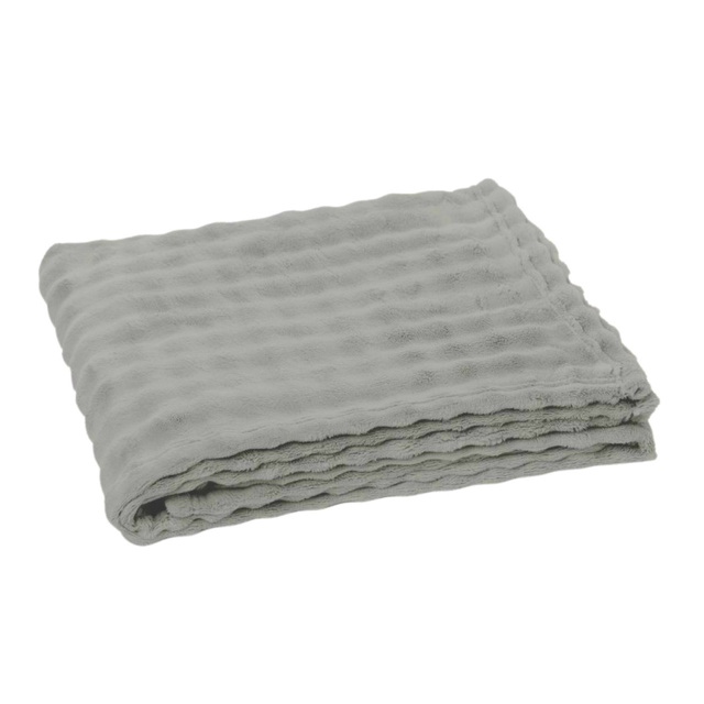 Pătură cu model în relief, 130 x 180 cm, DOUCELIN