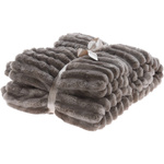 Pătură RIB din flanel jacquard, 130 x 150 cm