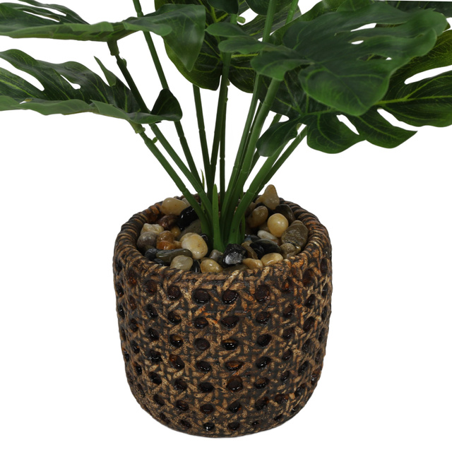 Plantă artificială MONSTERA, 37 cm