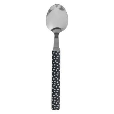 Set tacâmuri pentru 6 persoane cu suport, inox