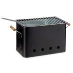 Gratar portabil cu manere, fier si zinc