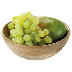 Fructiera, lemn de mango, 19,5 x 20 cm, Kesper