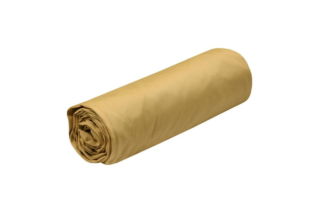 Cearceaf de corp din bumbac, galben, ELYSEE