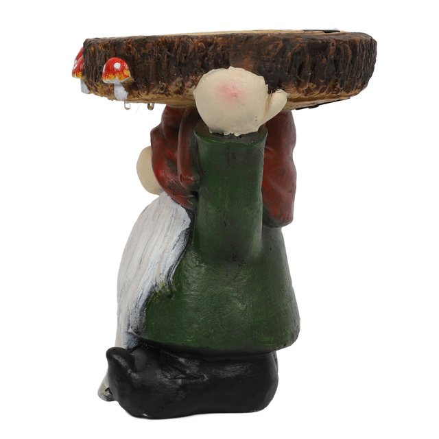 Suport pentru ghiveci in forma de pitic, 28 x 24 x 23,5 cm 