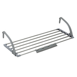 Uscător de rufe pentru calorifer sau balcon, 41–104 cm, HENG
