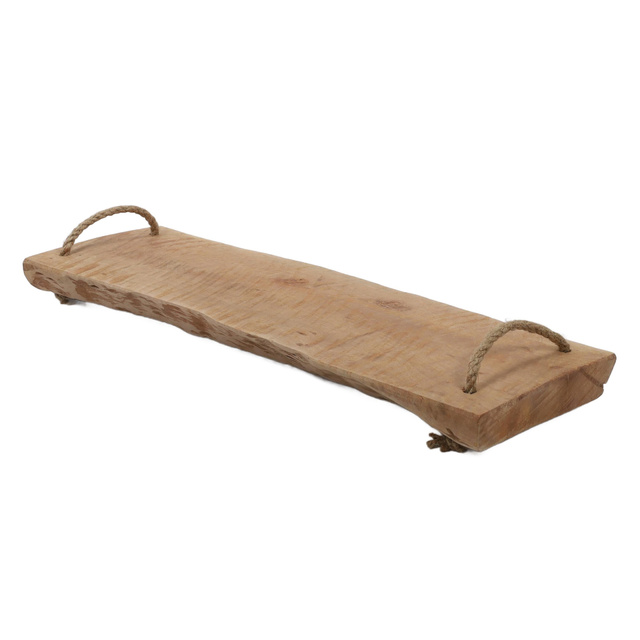 Tava din lemn pentru transportul si servirea meselor