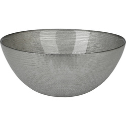 Bol decorativ din sticla, Ø 21 cm