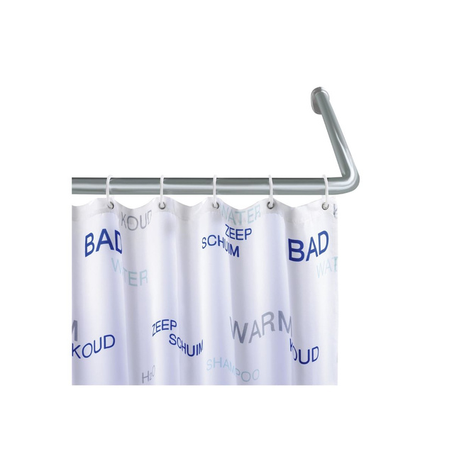 Bara universală pentru perdea de duș, Ø 2 cm, crom, WENKO, argintie