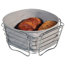 Coș de pâine, fructe, inox, Ø 21 cm, Kesper