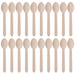 Set linguri de lemn, lemn de mesteacan, 20 bucati in set