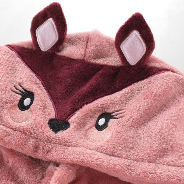 Halat de baie pentru copii cu gluga ETOILINE, marime universala