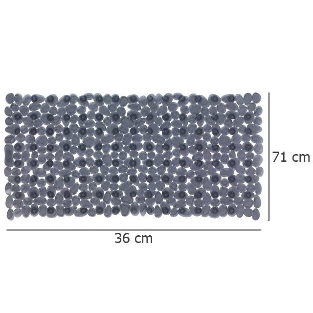 Covoare antiderapante pentru cadă, duș PARADISE, WENKO, antracit