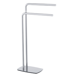 Suport pentru prosoape cu 2 bare, crom, IRIA, WENKO