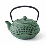 Ceainic din fontă cu infuzor SABI, 1000 ml, verde deschis