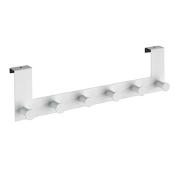 Cuier pentru ușa CELANO, culoare albă, Wenko