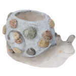 Ghiveci de gradina cu o figurina