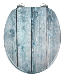 Capac WC LEMN, MDF, 42,5x36 cm, ALLSTAR