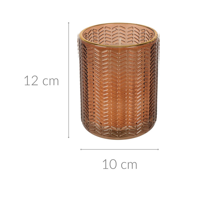 Lumanare in pahar, 12 cm