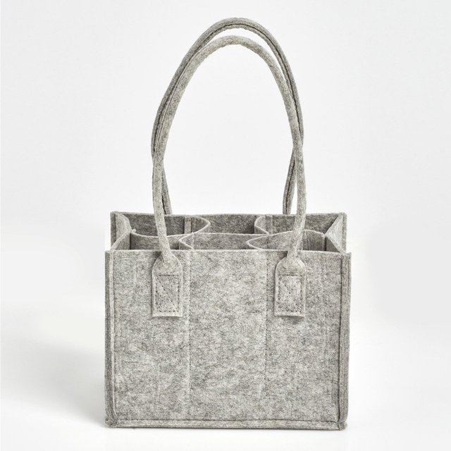 Geanta din fetru pentru 6 sticle, ZELLER