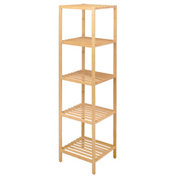 Raft din bambus BAMY, 32 x 33 x 108 cm