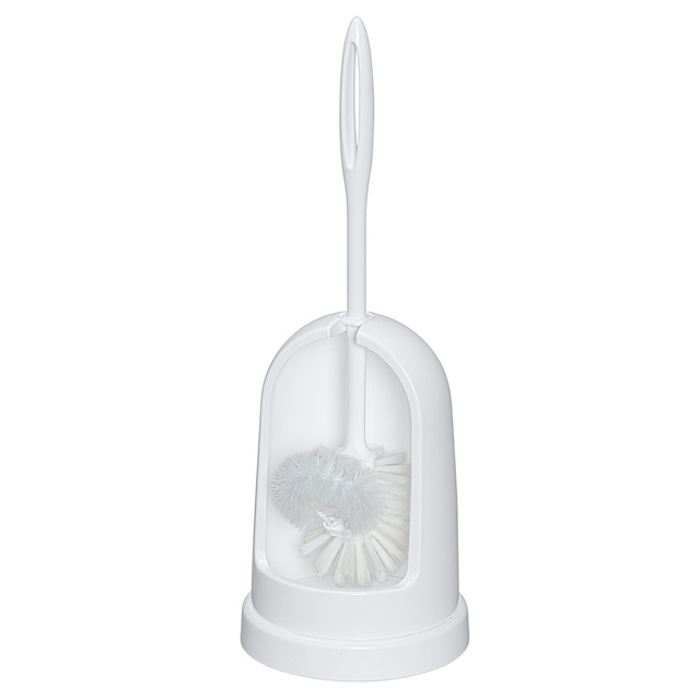 Toilet brush Standard with frame cleaner, white