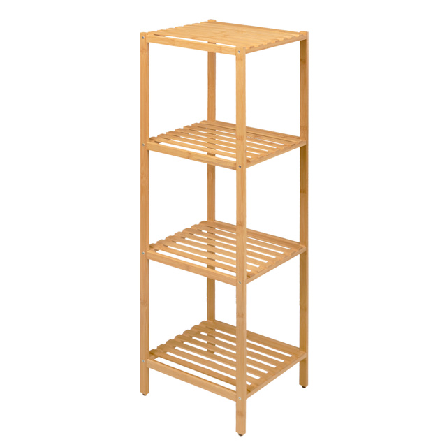 Raft din bambus BAMY, 32 x 33 x 77,5 cm