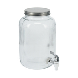 Borcan dozator bauturi cu robinet, 4 l