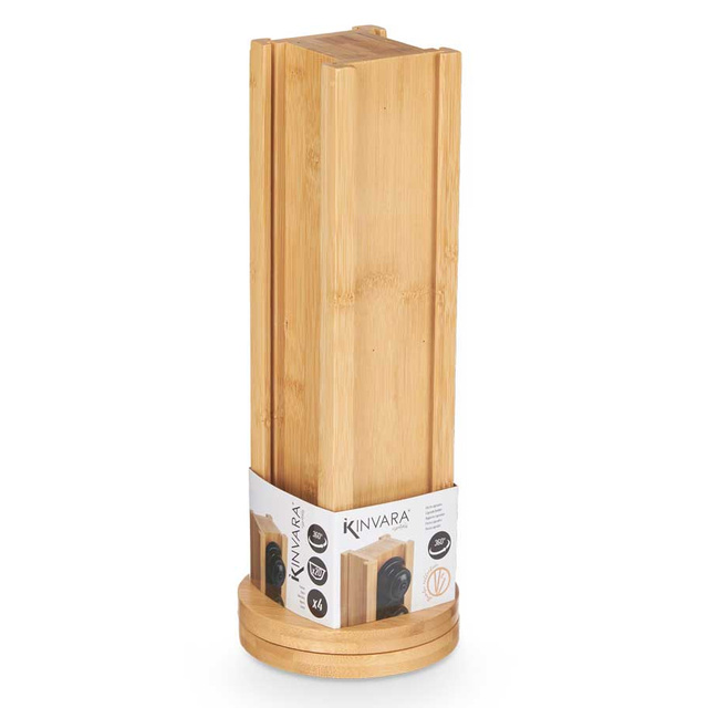 Solniță ceramică cu capac din bambus VANI, 800 ml