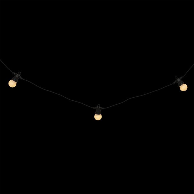 Ghirlandă solară LED, SOA, 10 becuri, 8 m