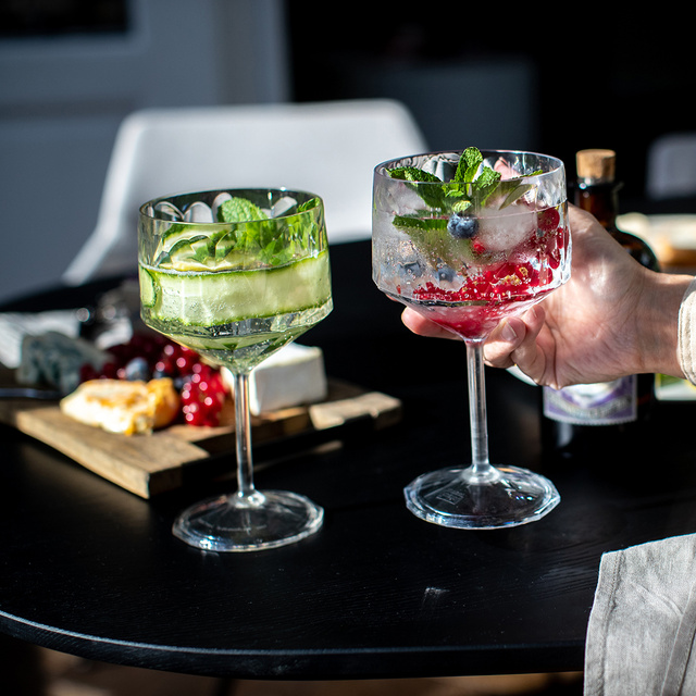 Pahare de baut CLUB NO.15 supersticla, 400 ml, 2 bucati, KOZIOL