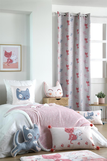 Covoraș pentru copii ZOELINE, roz, 45 x 75 cm