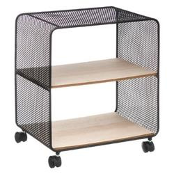 Dulap pe roți SOUTH BAY, 2 rafturi, structură ajurata