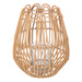 Felinar pentru balcon, rattan, inaltime 22 cm