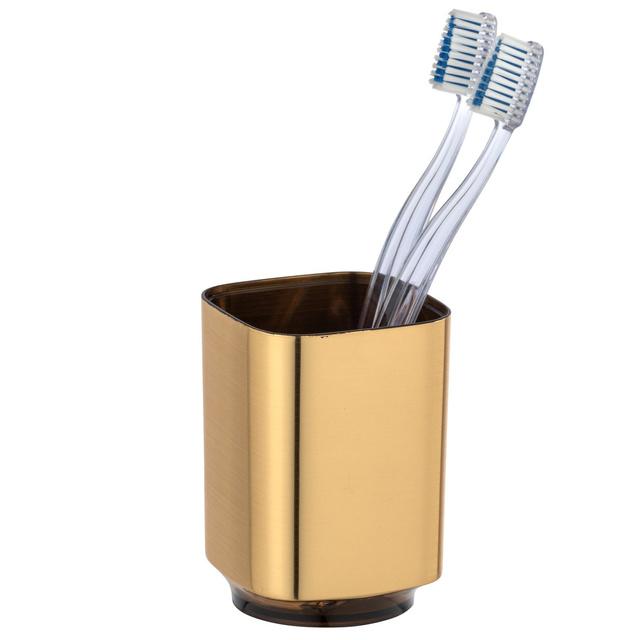 Pahar de periuță de dinți AURON, auriu, WENKO