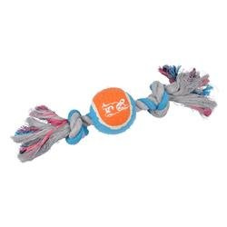 Jucărie pentru câini, sfoară cu minge de tenis, 30 cm