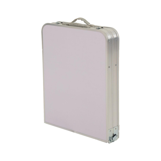 Masă de călătorie pliabilă cu două compartimente mari, 69,5 x 47 x 120 cm