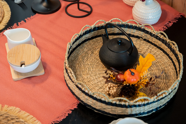 Tava împletită JADA, Ø 35 cm